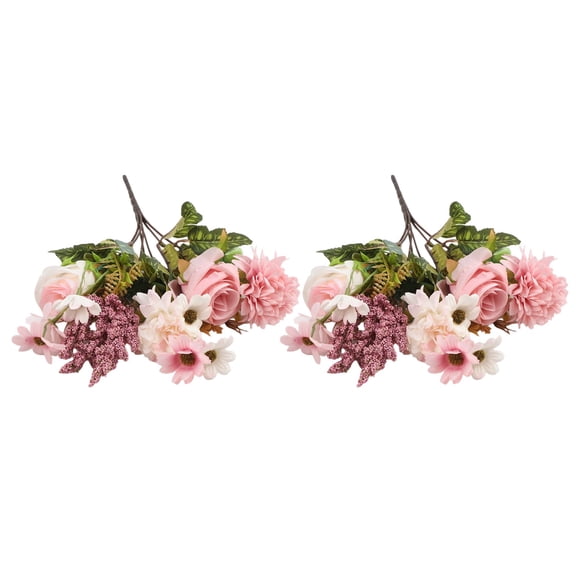 ZORVIK Wedding Home Decor Christmas Decor Realistic Faux Flowers Versatile Decoration