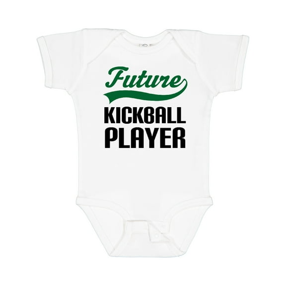 Inktastic Future Kickball Player Boys or Girls Baby Bodysuit