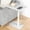 White, variant on YOYTOO Small Side Table Couch End Table Accent Table Tray Table Little Table for Living Room Small Spaces, Walnut, Height Adjustable