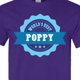 thumbnail image 4 of Inktastic Grandparents Day Worlds Best Poppy T-Shirt, 4 of 5
