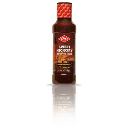 Ott's Sweet Hickory BBQ Sauce, 18 Fl Oz (3 Pack)