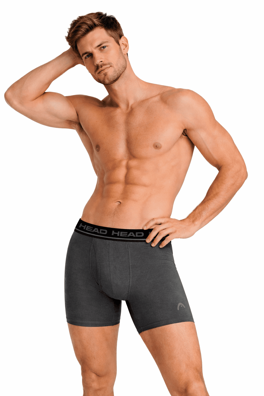 Men’s HEAD Performance Underwear Boxer Briefs with Fly, 4-Pack (Sizes S–XL)