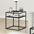 thumbnail image 6 of Evelyn&Zoe Ada 20" Wide Square Side Table, Blackened Bronze, 6 of 7