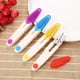 thumbnail image 2 of Tijeras de podar bonsái de 4,1 pulgadas, paquete de 4, cortador de brotes y hojas, cortador de hilo, suministros de recorte, tijeras de jardinería, flores, tijeras de hilo, tijeras de coser, 2 of 5