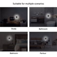 thumbnail image 3 of Yayeee LED Plug in Night Light for The Home with Auto Dusk to Dawn Light Sensors, 2 Pack, Orange Checkered Pattern, 3 of 6