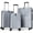 Gray, variant on Costway 3PCS Hardside Luggage Set (20/24/28 Inch) with 8-Spinner Wheels, 3-Digital Lock Blue
