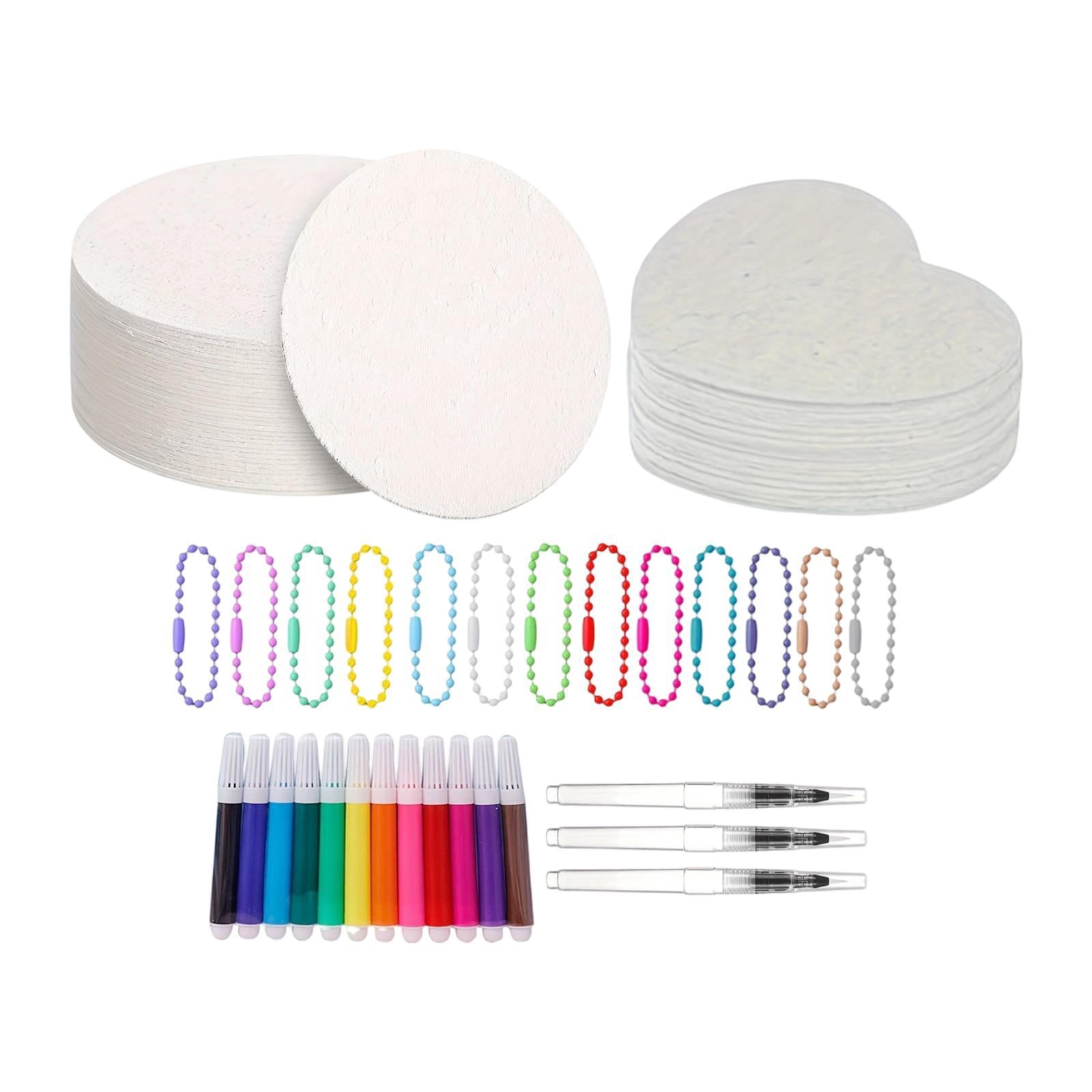 GUOOL Foam Texture Painting Kit Drawing DIY Art Set DIY Convenient Crafts Gift Home Texture Tool with Markers for Girls Kids
