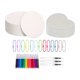 thumbnail image 2 of Kit de pintura con textura de espuma, kit de de pintura 3D, regalo divertido y versátil para manualidades con bolígrafos, que incluye papel con, 2 of 8