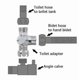 thumbnail image 4 of 2025 3-way diverter valve switch for shower, hand shower and overhead shower, 4 of 5