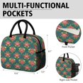 thumbnail image 6 of Womens Pioneer Flower Floral Print Pattern Lunch Box for Work,Insulated Lunch Bag for Women,Loncheras Para Mujer,Leakproof Adult Lunch Bag for Work,Beach,Travel,Picnic,Camping, 6 of 6