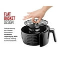thumbnail image 3 of Chefman 6.8 Quart Air Fryer Oven Space Saving Flat Basket, Oil Hot Airfryer with 60 Minute Timer & Auto Shut Off, Dishwasher Safe Parts, BPA-Free, Family Size, X-Large, Black, 3 of 9
