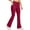 Wine, variant on Besolor Women's Fleece Lined Pants Winter Thermal Warm Bootcut Flare Leggings Yoga Workout Pants with Pockets