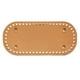 thumbnail image 1 of Reemplazo de almohadilla inferior para bolsos de hombro de ganchillo DIY, de cuero sintético PU, tejido a mano. marrón, 1 of 4