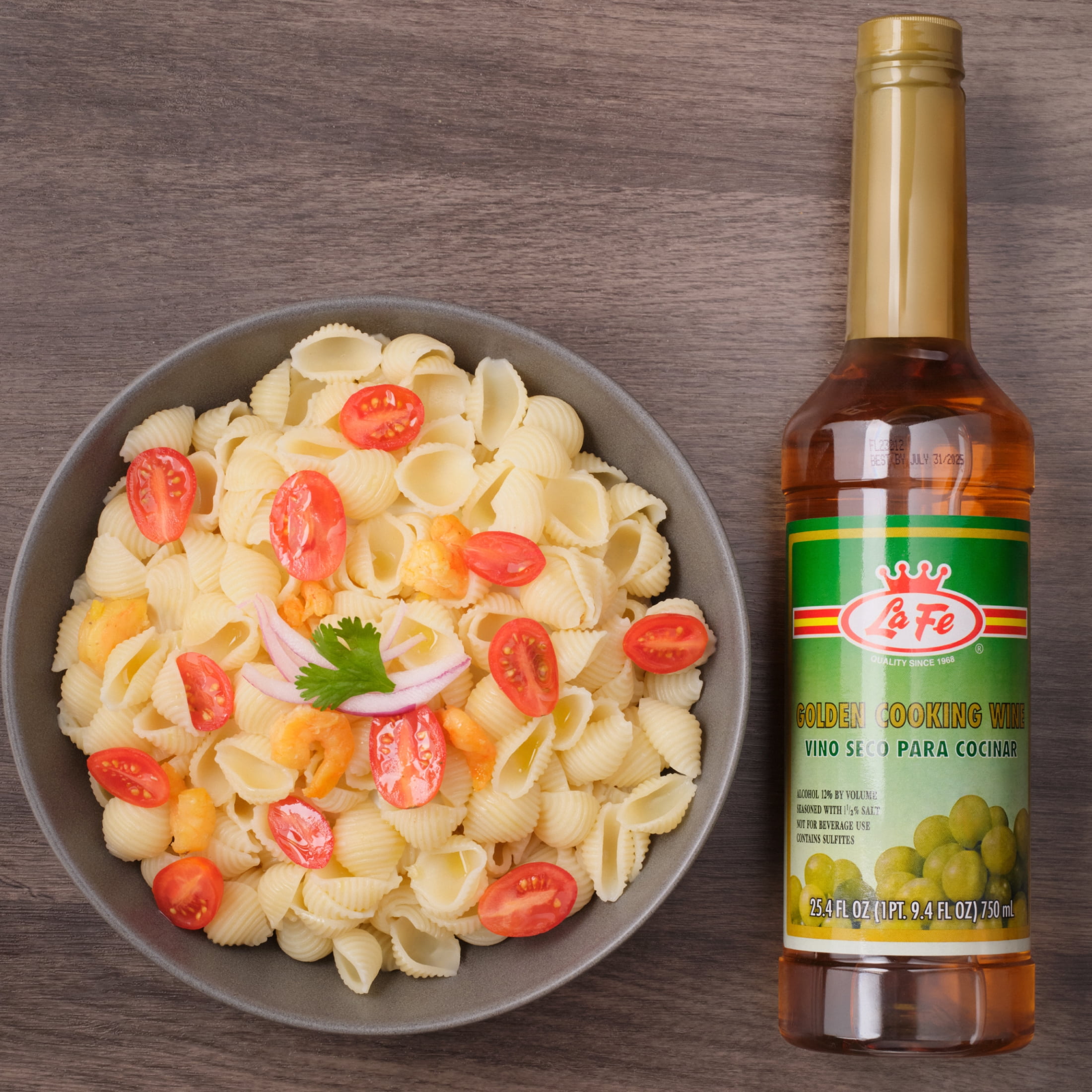 La Fe Golden Reserve Cooking Wine (Vino Blanco De Cocinar)