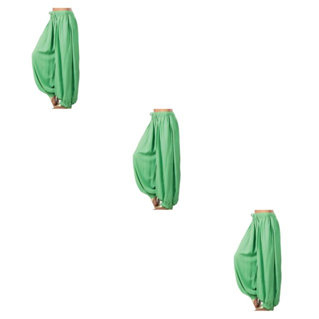 Sonducket Pantalones de pierna ancha para descansar Pantalones deportivos informales Tallas grandes Gimnasio Niñas Ropa de playa Linterna Type1 NO1