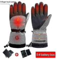 thumbnail image 2 of Heated Gloves Battery Powered Winter Thermal Motorcycle Heating Gloves Waterproof Touch Screen Hand Warmer For Cycling Skiing, 2 of 4