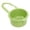 Green*1, variant on Faucet Hanging Kitchen Sink Strainer Basket, Multi-Functional Press Automatic Dumping Draining Colander, Corner Sink Food Waste Catcher,1 pack Yellow