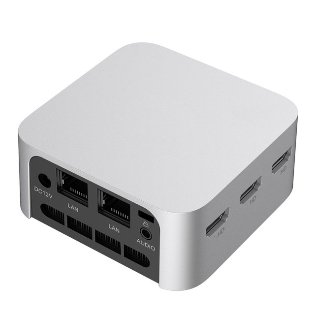 Máquina host Mini PC Windows 11 16GB RAM 512GB SSD Mini computadora de escritorio Intel Celeron N100 Procesador 4 núcleos 4 subprocesos Soporte 4K 60Hz WIFI5 BT4.2 Gigabit Ethernet BIOS Soporte