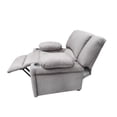 thumbnail image 4 of Reclinable Sheraton, Suede Plata, Tu Espacio Muebles. Tu Espacio Muebles Sillón Reclinable Sheraton, 4 of 4