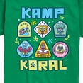 thumbnail image 3 of Kamp Koral - Kamp Koral Patches - Toddler & Youth Short Sleeve Graphic T-Shirt, 3 of 6