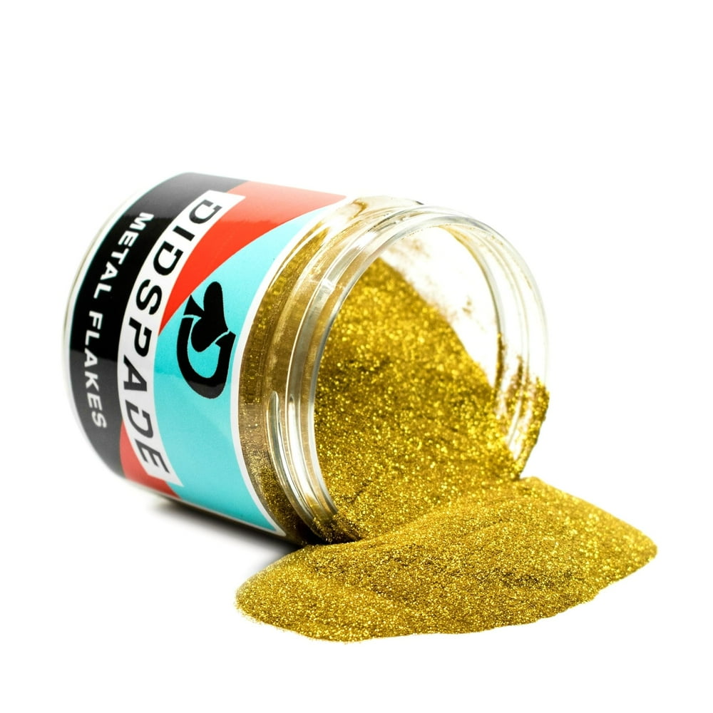 Classic Gold 0.004 Metal Flake Gold Micro Flake for Car Paint