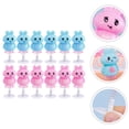 thumbnail image 3 of CIMAXIC Adorable Rabbit Spring Toys for Kids Made of ABS Plastic in Assorted Colors 12 Pieces,2.95"X1.18"X1.18", 3 of 4
