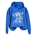 thumbnail image 2 of Girls Will Be Girls Halloween Hoodies for Women 2025 Vintage Witch Graphic Hoodie Sweatshirt Pullover Tops, 2 of 5