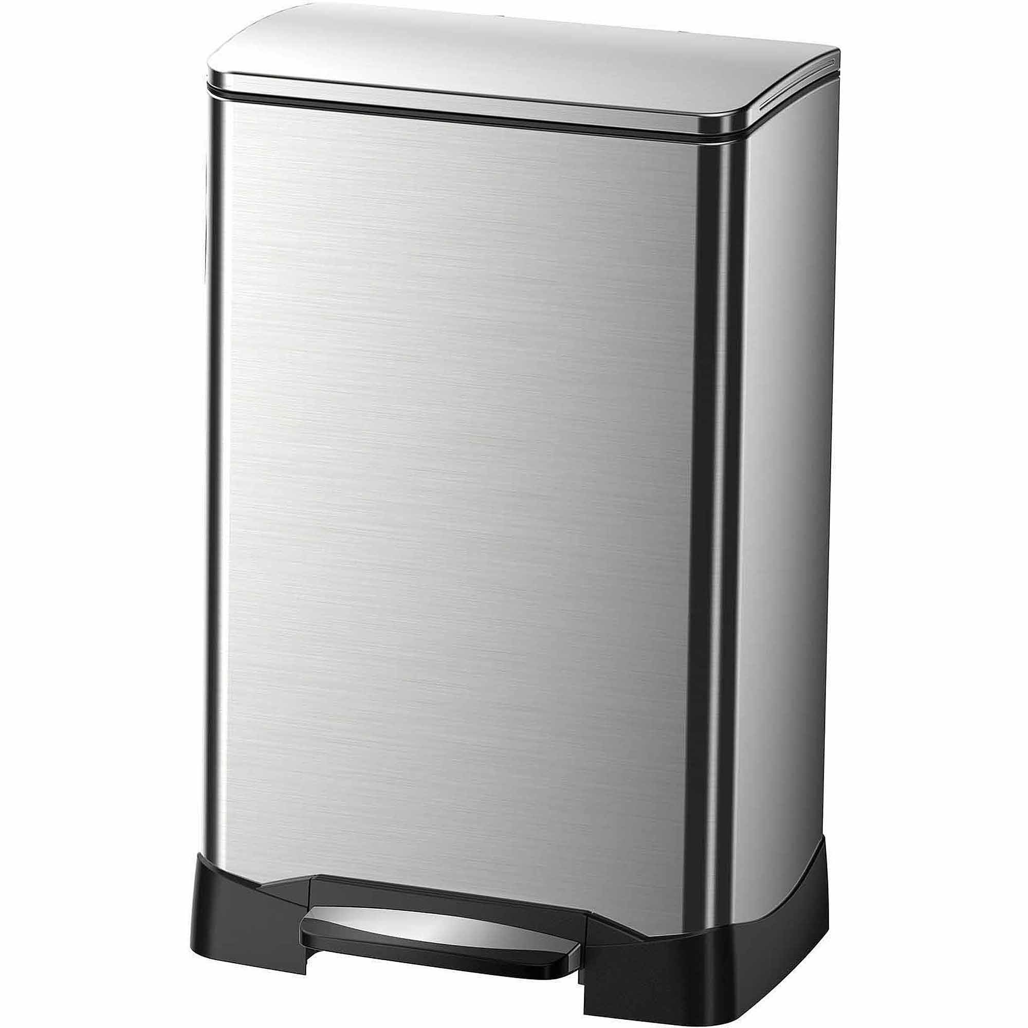 Household Essentials 40l Neo Cube Step Bin Soft Close Walmart Com Walmart Com