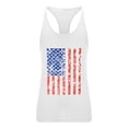 thumbnail image 6 of Njoeus Basic Tops Mens Graphic T Shirts Men's American Flag Workout T-Shirt Summer Casual Sports Tees Star And Striped Vests Sleeveless Cotton Tank Tops for Men Oversized Tee Shirt Men, 6 of 6