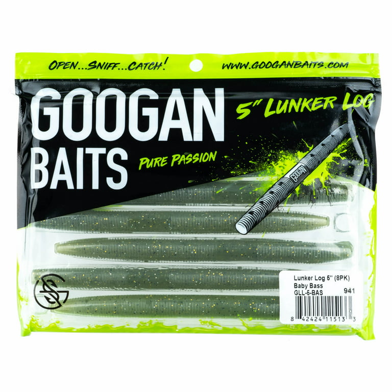 Googan Baits Lunker Log - 5in - Baby Bass