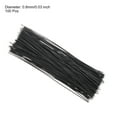 thumbnail image 3 of Uxcell 100Pcs Hookup Wire Jumper Wires Pickup Cable 10cm Long for Electrical Guitar Wiring Headphone Wires,Black, 3 of 4