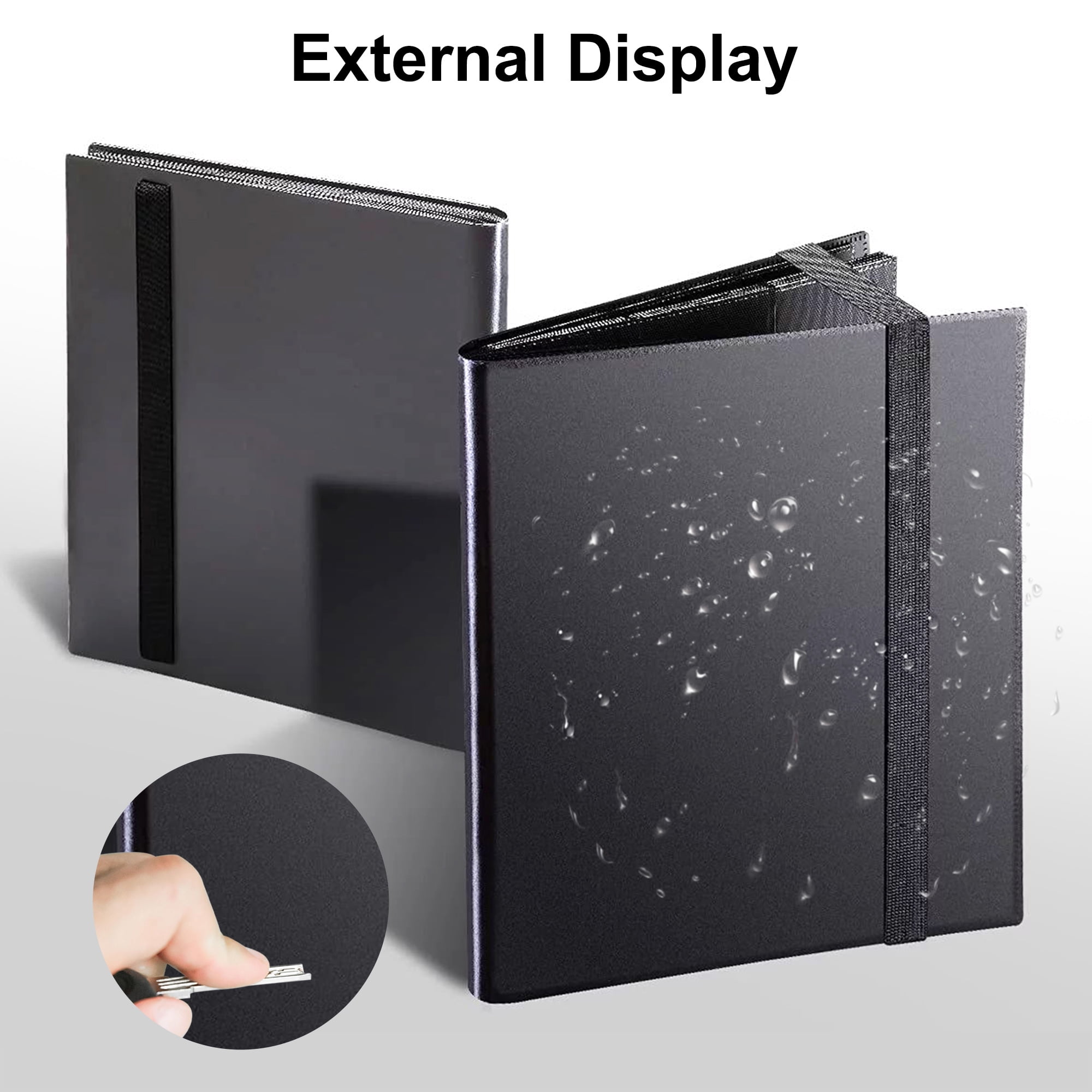 TSV Trading Card Binder, 300+ Card Holder Case, Green Protective Hard Storage Box for Collecting Sports Cards - Walmart.com TSV Trading Card Binder, 300+ Card Holder Case, Green Protective Hard Storage Box for Collecting Sports Cards - Walmart.com