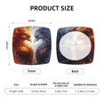 thumbnail image 5 of Vsdgher Red And White Fire Bird Couch Cushion Covers, Non-Slip Sofa Seat Cushion Slipcovers, Soft Couch Covers（Don't include seat cushion）Six Piece, 5 of 7
