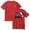 Red, variant on Jey Uso Yeet Cotton T-shirt Christmas 2024 Short Sleeve Casual Tops Hip Hop Tees