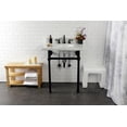 thumbnail image 4 of Kingston Brass CC43100LKB30 Standard Mount Traditional Plumbing Sink Trim Kit with P-Trap, Matte Black, 4 of 5