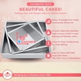 thumbnail image 2 of Crown 9 x 13 Baking Pan, Rectangular Cake Pan, 3" Deep, Heavy Duty, Seamless Tight Corners, Roasting Pan, Made in Canada, 2 of 8