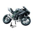 thumbnail image 4 of Modelo de motocicleta a escala 1/10 juguete de motocicleta, colección, adorno de aleación robusto realista con sonido y luz para niños regalos para Gris, 4 of 8