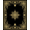 Black, Pattern 1, variant on ODIKA 4' x 6' Machine Washable Non-Slip Area Rug, Middle Eastern Medallion High Traffic Rug, Gold, 240099
