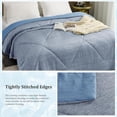 thumbnail image 6 of VK·LIVING Cooling Comforter King Size, Reversible All Season Cooling Comforter, Breathable Soft Lightweight Comforter for Hot Sleepers, Blue, 6 of 8