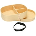 thumbnail image 2 of Accesorio de cocina, fiambrera japonesa portátil, fiambrera de madera diseñada con precisión, 2 of 8