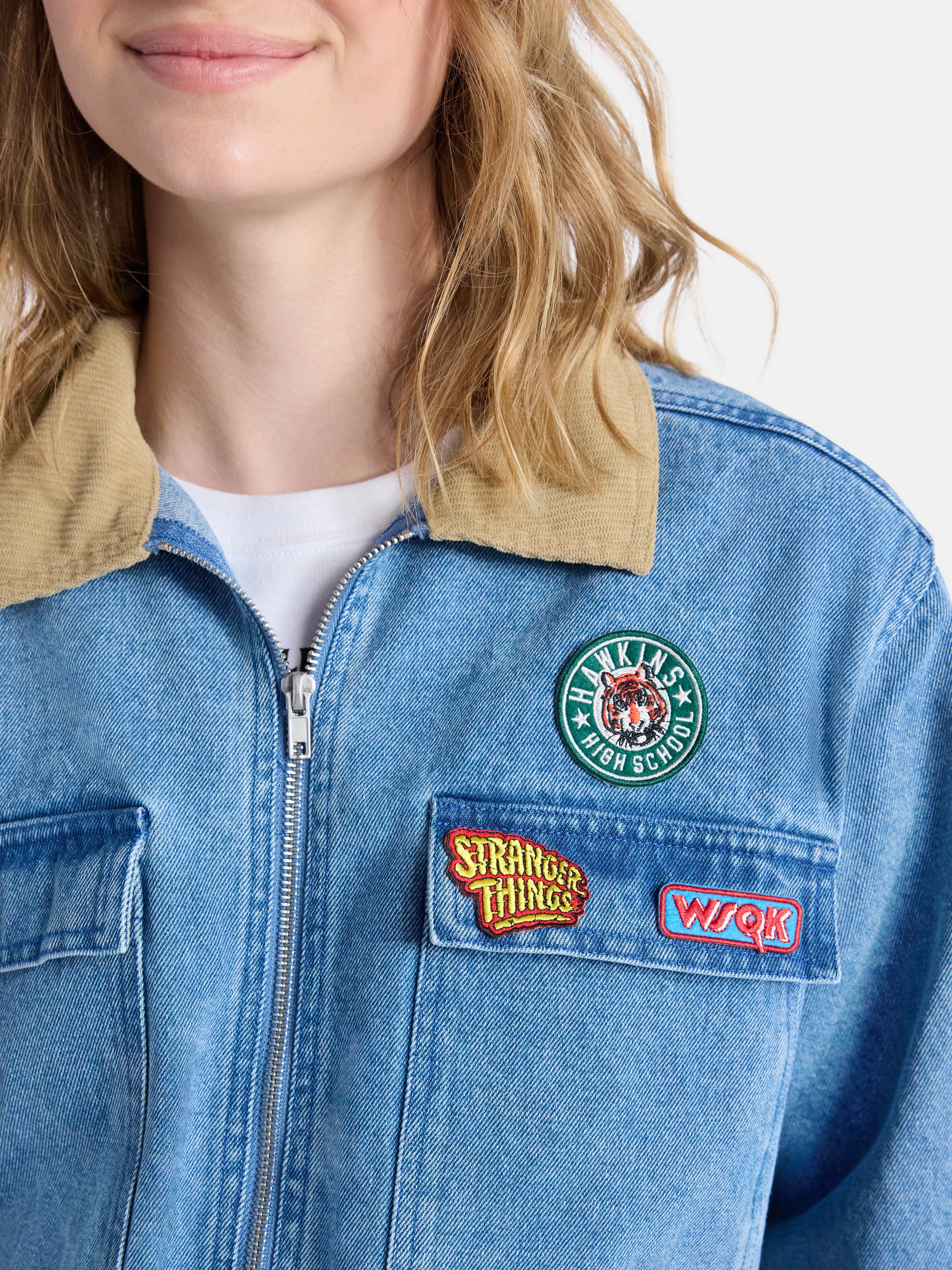 Netflix Stranger Things Cotton Denim Jacket from No Boundaries