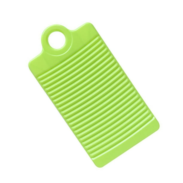 Bewildely Tabla de de ropa, tabla de de ropa de plástico, tabla de limpieza antideslizante para el hogar Suministros de limpieza para el hogar Verde