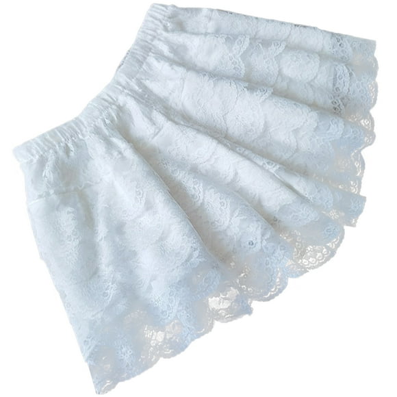 Miangastore Lace Safety Shorts Under Skirt Dress Safety Shorts Safety Shorts Pant for Women Girls