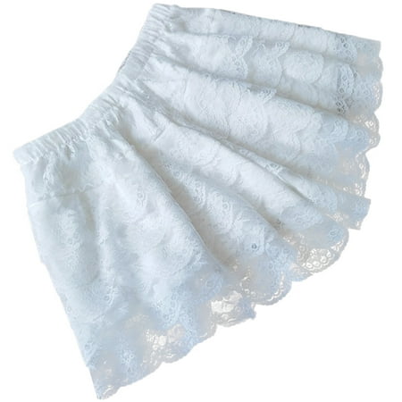 

FRCOLOR Lace Safety Shorts Under Skirt Dress Safety Shorts Safety Shorts Pant for Women Girls