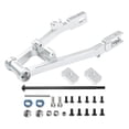 thumbnail image 3 of Pieza de actualización de brazo oscilante trasero para coche RC, repuesto profesional para bricolaje, piezas de repuesto RC Plata, 3 of 9