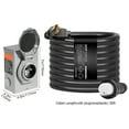 thumbnail image 3 of SKYSHALO Generator Cord with Inlet Box, 50FT 50 Amp, RV Extension Cord NEMA 14-50P/SS2-50R, STW 6/3+8/1 AWG with Secure Twist Lock, ETL Certified for Home Backup, 3 of 9