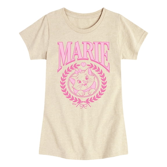 The Aristocats - Marie Collegiate - Youth Girls Fitted Short Sleeve T-Shirt