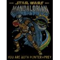 thumbnail image 2 of Men's Star Wars: The Mandalorian Hunter and Prey Comic Graphic Tee Black Small, 2 of 5