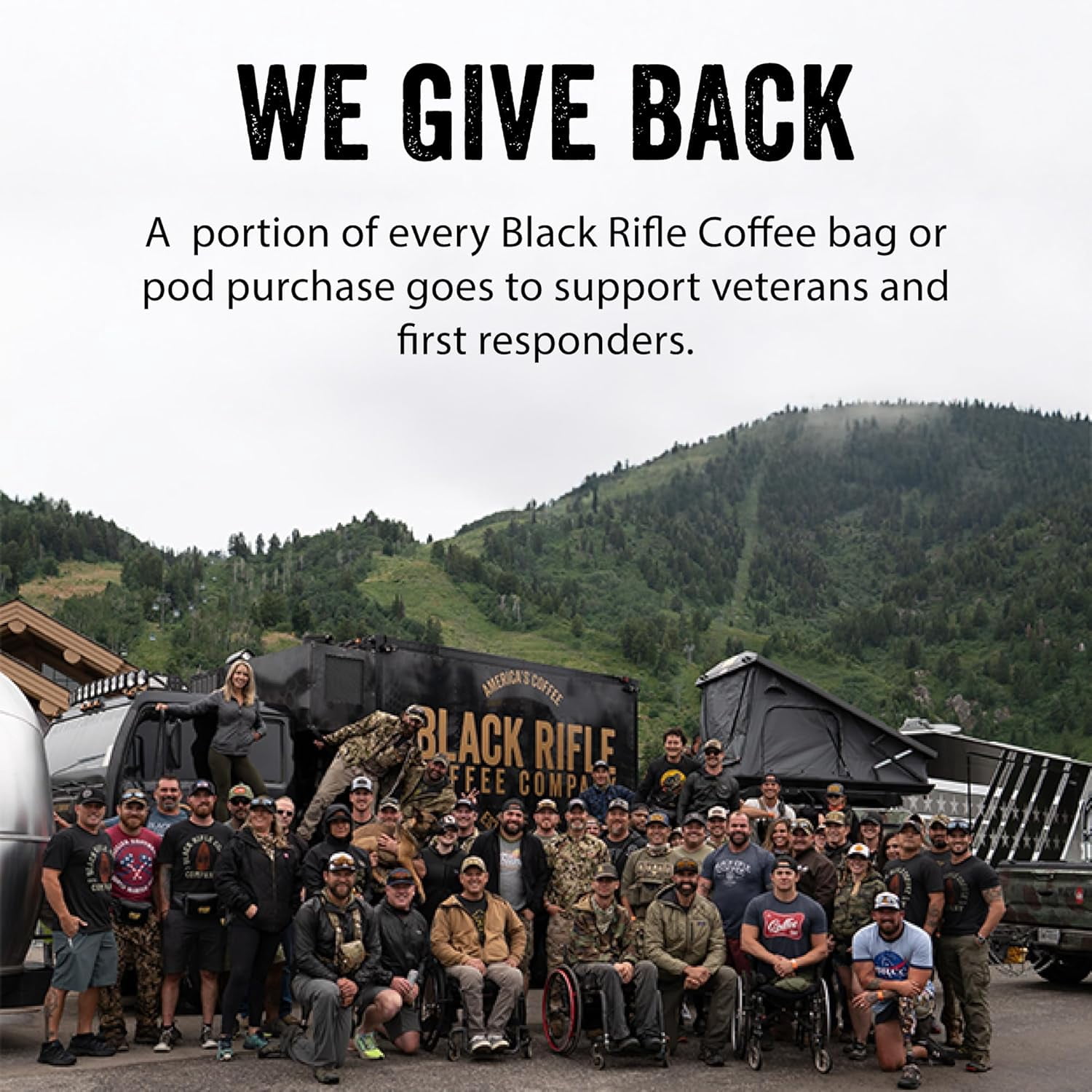 Black Rifle Coffee Company Supply Drop Variety Pack (48 Count of K Cups) - Silencer Smooth, AK Espresso, Just Black, & BeyondBlack KCup Pods - K Cups Coffee Variety Pack