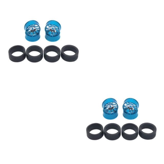 Neumáticos de Deriva Vogacara 4 Piezas Azul para WL Toy